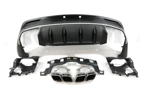 Difusor Trasero Mercedes C167 GLE 2020 Colas
