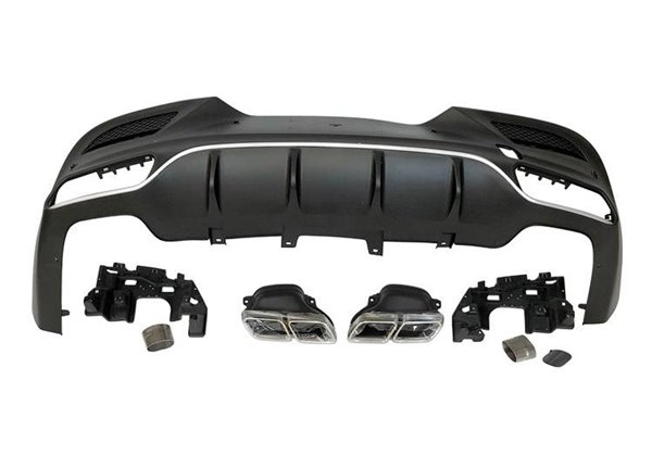Difusor Trasero Mercedes C292 2014-2018 Look AMG GLE63