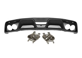 Difusor Trasero Ford Mustang 2015-2017 look GT350
