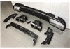 Difusor Trasero Mercedes W212 2014-2015 SW / 4P Look AMG E63