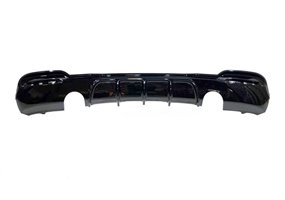 Difusor Trasero BMW F34 GT 2 Salidas simples Brillante Negro