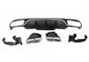 Difusor Trasero Mercedes W213 4 puertas / Station Wagon look AMG E63 ABS