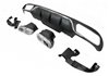 Difusor Trasero Mercedes W213 4 puertas / Station Wagon look AMG E63 ABS
