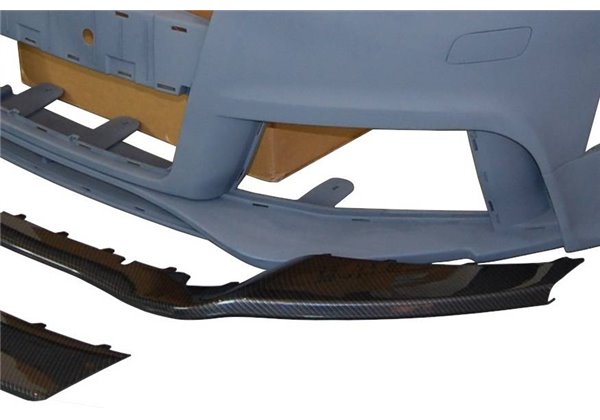 Paragolpes Delantero Audi TT 06-14 8J Look RS Spoiler Look Carbono