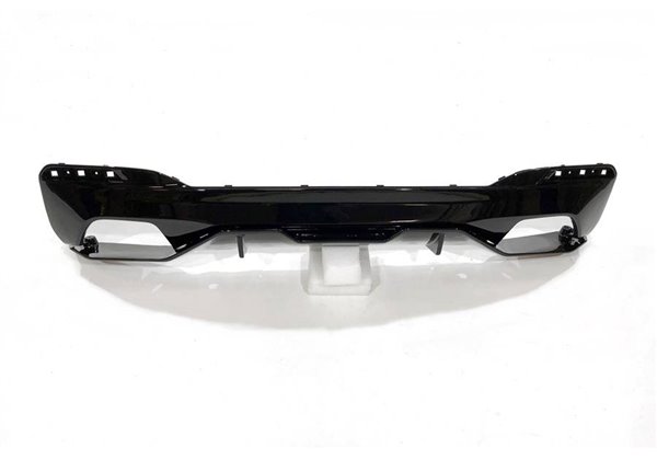 Difusor Trasero BMW G30 / G31 LCI Look M Performance Negro brilo