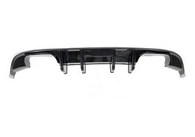 Difusor Trasero Volkswagen Golf 7.5 Negro Brillante