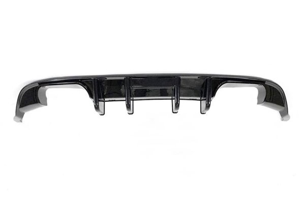 Difusor Trasero Volkswagen Golf 7.5 Negro Brillante