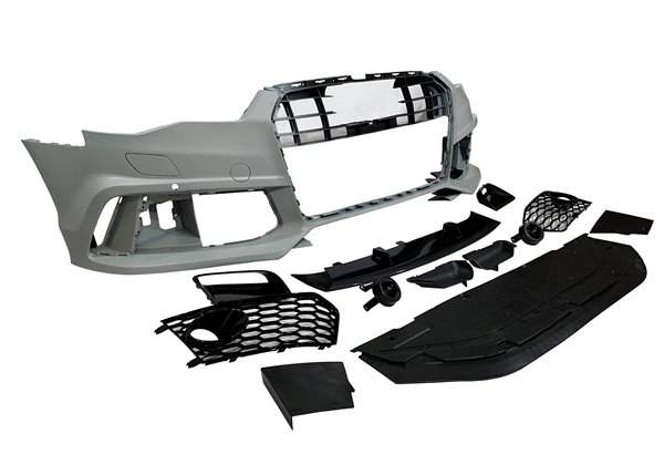 Paragolpes Delantero Audi A6 2015-2018 C7 Look RS6 Carbono