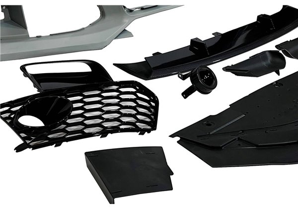 Paragolpes Delantero Audi A6 2015-2018 C7 Look RS6 Carbono