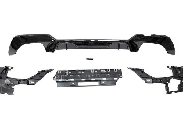 Difusor Trasero BMW G20 / G21 340 Look M Performance Brillante Negro