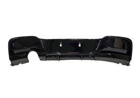 Difusor Trasero BMW F20 / F21 12-14 Look M-Performance 1 Salida doble Brillante Negro