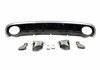 Difusor Trasero Audi A6 Sedan / Avant C7 2011-2014 Look RS6 ABS