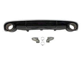 Difusor Trasero Audi A7 2011-2014 Look RS7 ABS
