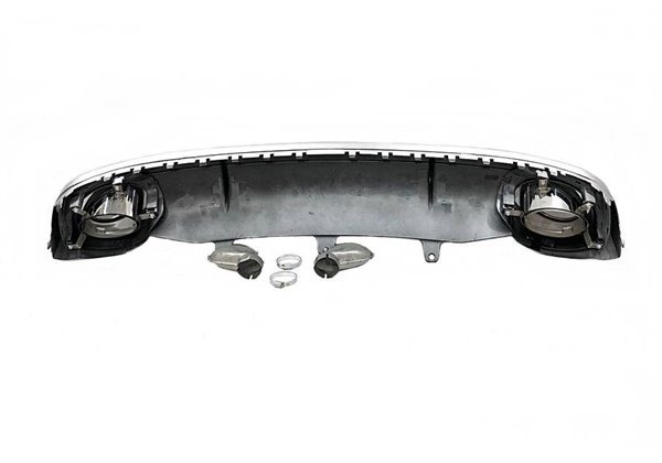 Difusor Trasero Audi A7 2011-2014 Look RS7 ABS