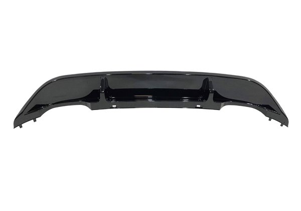 Difusor Trasero Volkswagen Golf 7 2013-2016 look R Negro Brillante