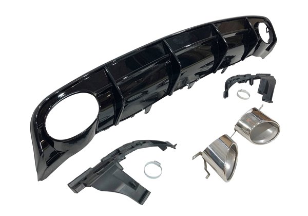 Difusor Trasero Audi A6 / A6 Avant Look RS6 2015-2018 C7 S-Line ABS