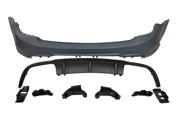 Paragolpes Trasero Mercedes W204 SW 07-13 look AMG C63