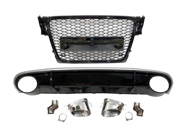 Kit De Carrocería Audi A4 Look RS4 B8 2009-2012