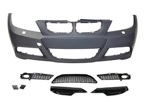 Paragolpes Delantero BMW E90 / E91 05-08 Look M-Tech Punteras Lavafaros ABS