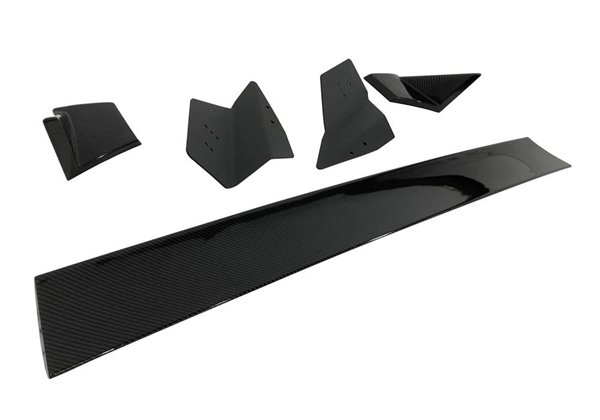 Alerón Honda Civic Mk10 2016-2021 look Mugen Carbon