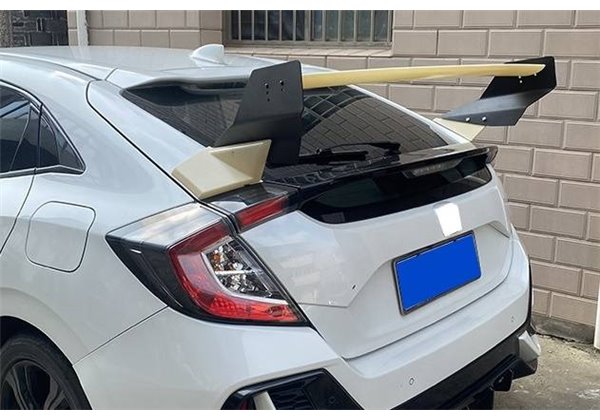 Alerón Honda Civic Mk10 2016-2021 look Mugen Carbon