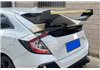 Alerón Honda Civic Mk10 2016-2021 look Mugen Carbon