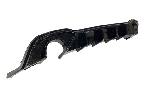 Difusor Trasero Volkswagen Golf 8 GTI Negro brillante