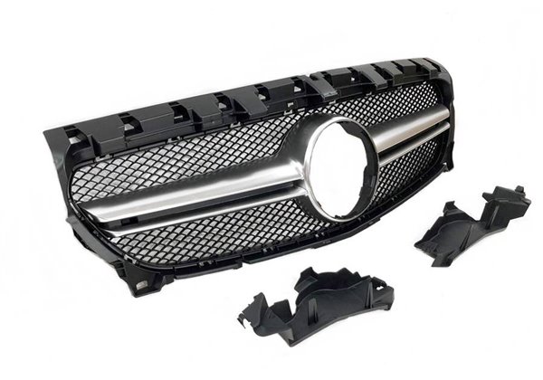 Parrilla Mercedes W117 CLA Look AMG Para TCM0197 / TCM0131