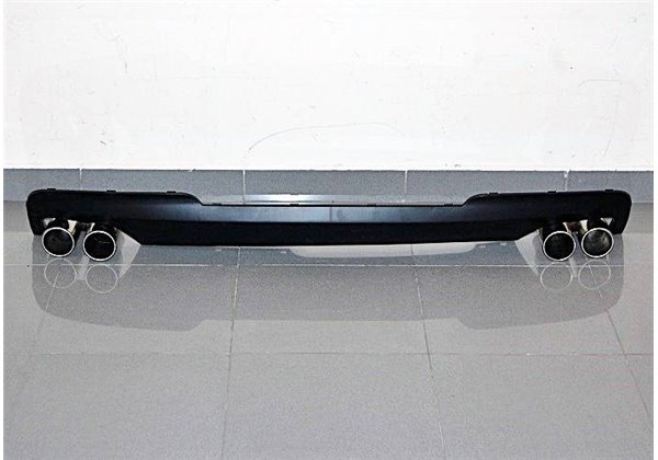 Difusor Trasero BMW F10/F11 10-16 Look M-Tech ABS Colas