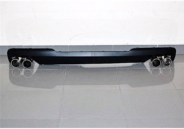 Difusor Trasero BMW F10/F11 10-16 Look M-Tech ABS Colas