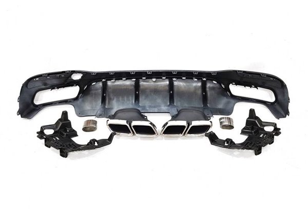 Difusor Trasero Mercedes W166 GLE 350 look AMG 63 Colas
