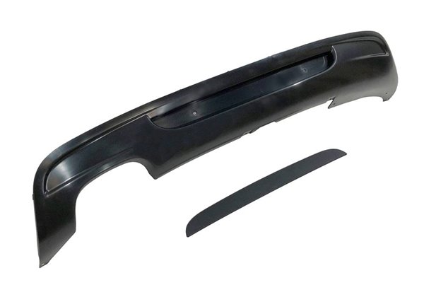 Difusor Trasero BMW E82 / E88 07-11 1 Salida doble Look M-Tech