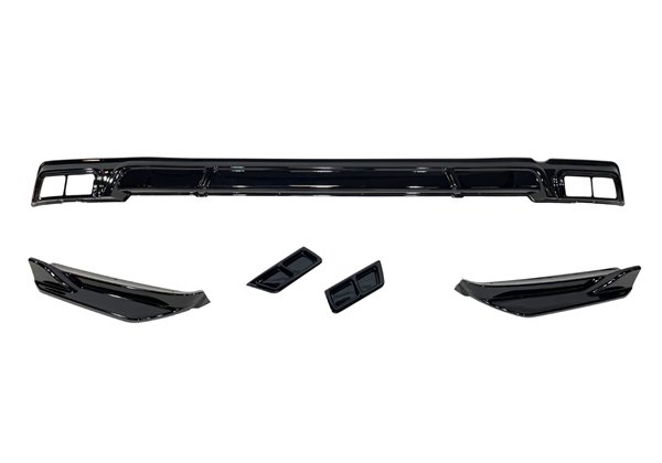 Difusor Trasero Ford Transit / Toureo Custom MK2 2024+ Brillante Negro