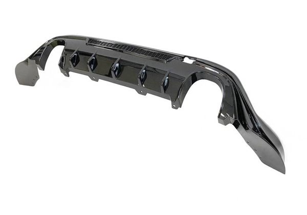 Difusor Trasero Ford Transit / Toureo Custom MK2 2024+ Brillante Negro