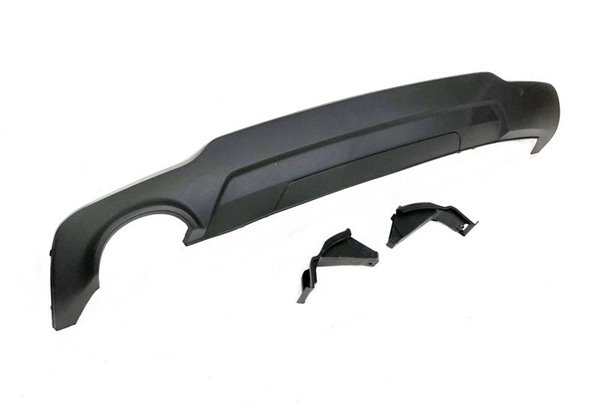 Difusor Trasero Mercedes W204 07-13 Look AMG 1 Salida