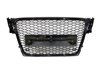Parrilla Audi A4 Look RS4 B8 2009-2012 Full Black