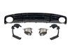 Difusor Trasero Audi A7 2015-2018 S-Line Look RS7 ABS