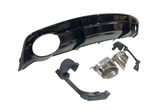 Difusor Trasero Audi A7 2015-2018 S-Line Look RS7 ABS