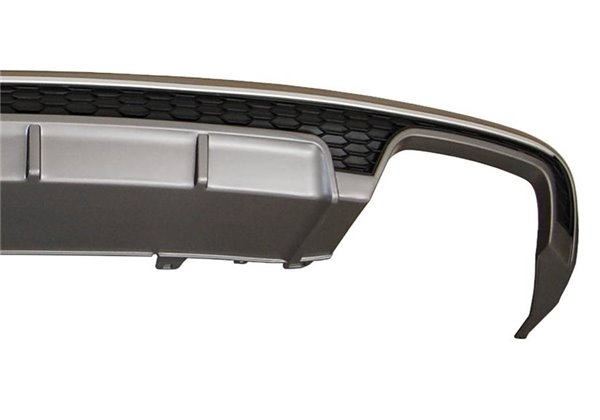 Difusor Trasero Audi A6 2016+ C7 Look S6 ABS