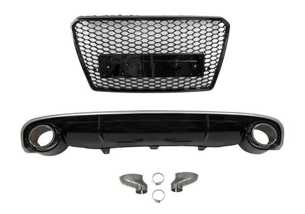 Kit De Carrocería Audi A7 2011-2014 Look RS7 ABS