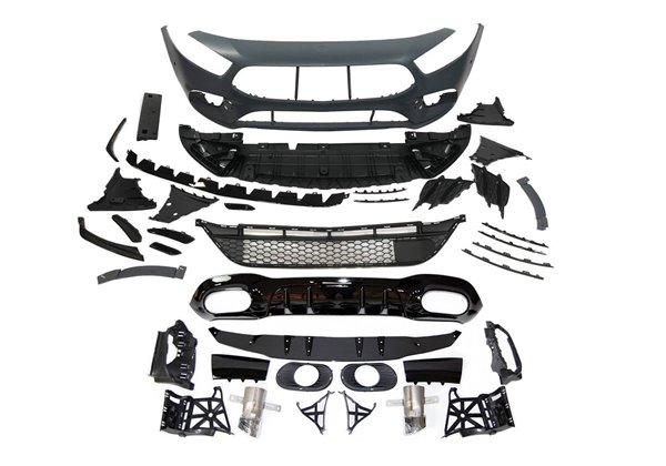 Kit De Carrocería Mercedes V177 Look AMG A35 4 Puertas