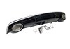 Difusor Trasero Audi A7 2015-2018 Look RS7 ABS