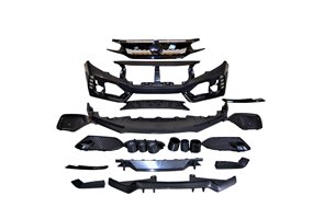 Kit De Carrocería Honda Civic MK10 Hatchback 2016+ look Type R ABS