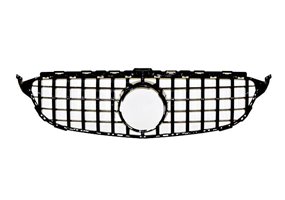 Parrilla Mercedes W205 2014-2018 Look GTR Black