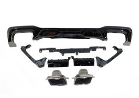 Difusor Trasero BMW F44 look M Performance Brillante Negro