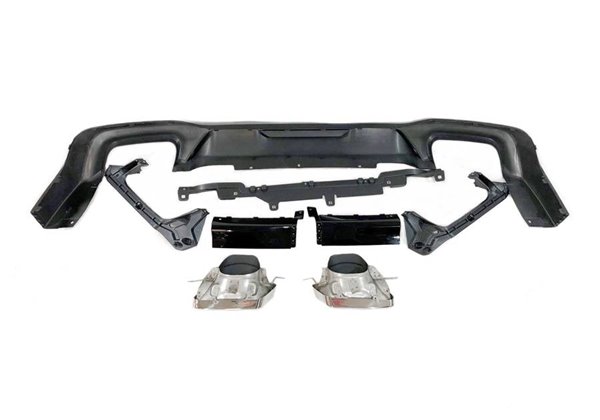 Difusor Trasero BMW F44 look M Performance Brillante Negro