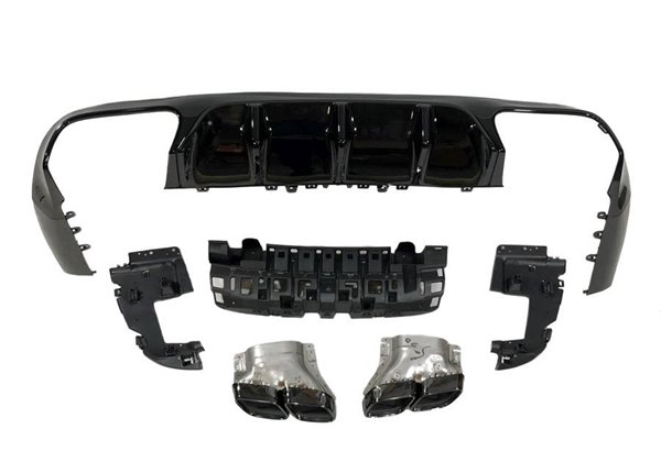 Difusor Trasero Mercedes W213 COUPE C238 look AMG E63
