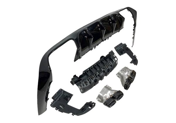 Difusor Trasero Mercedes W213 COUPE C238 look AMG E63