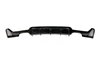 Difusor Trasero BMW F32 / F33 / F36 Look M Performance 2 Salidas doble Brillante Negro