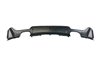 Difusor Trasero BMW F32 / F33 / F36 Look M Performance 2 Salidas doble Brillante Negro